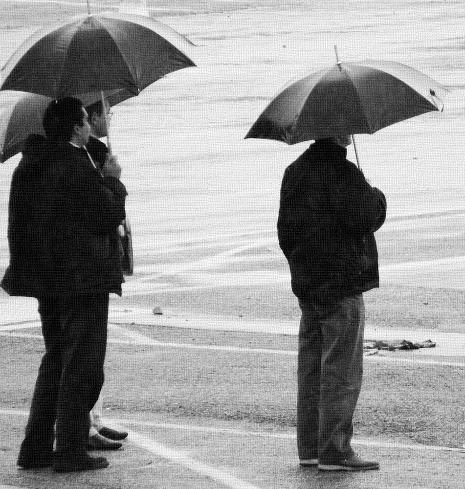 Bajo la lluvia