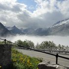 bajo las nubes del fiordo Geiranger