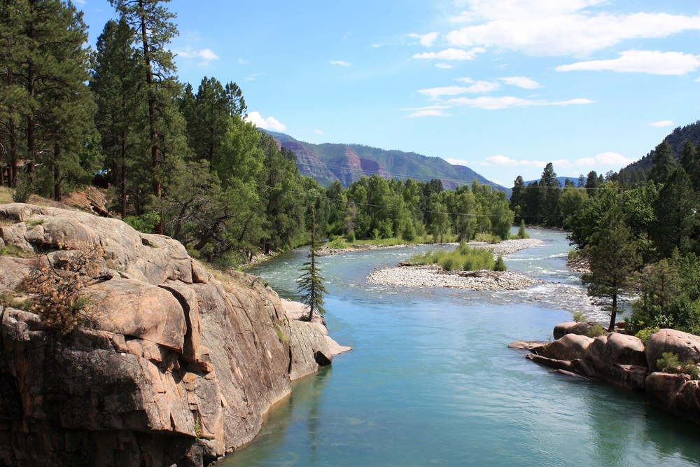 Baker Bridge, Animas River