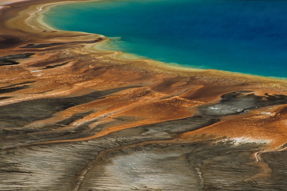 Bakterienflut im Grand Prismatic Spring