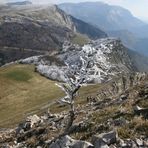 balade au dessus du col de Rousset, Drôme,Vercors.