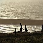 Balade du soir sur la falaise