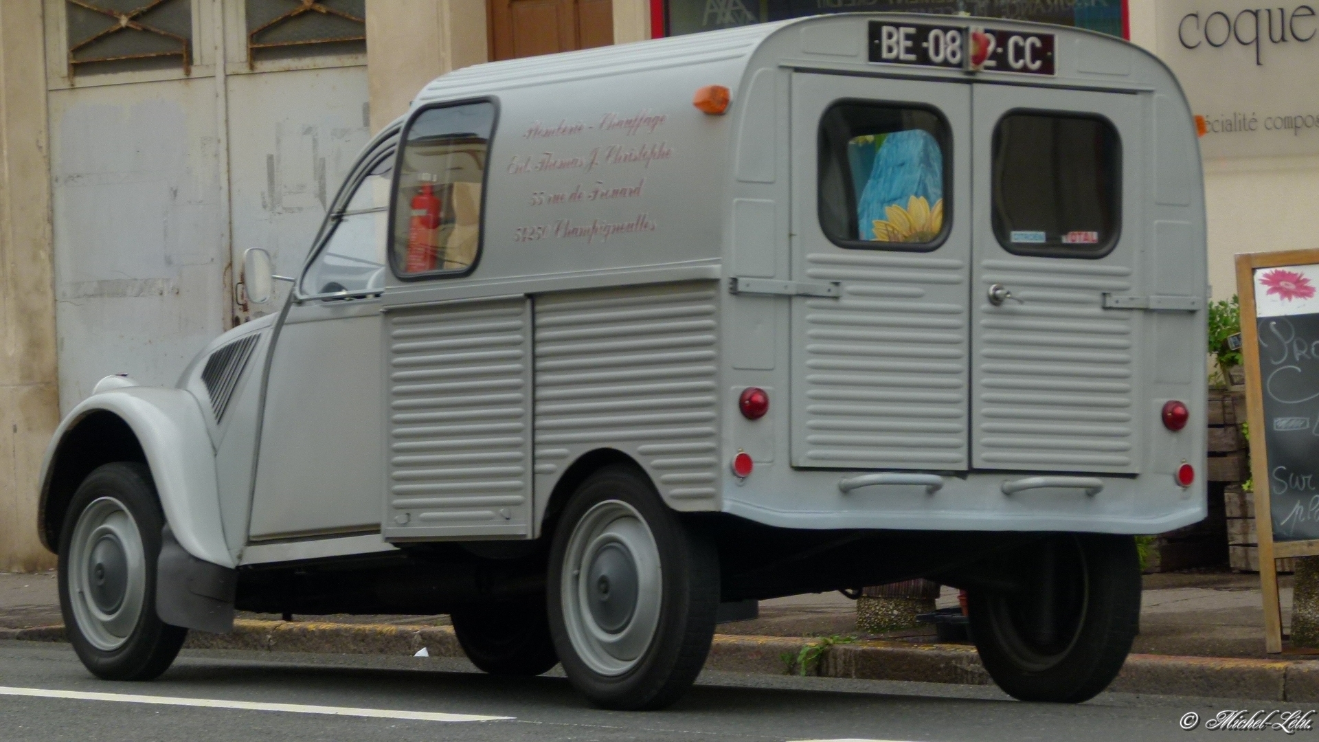 Balade prestige en 2CV