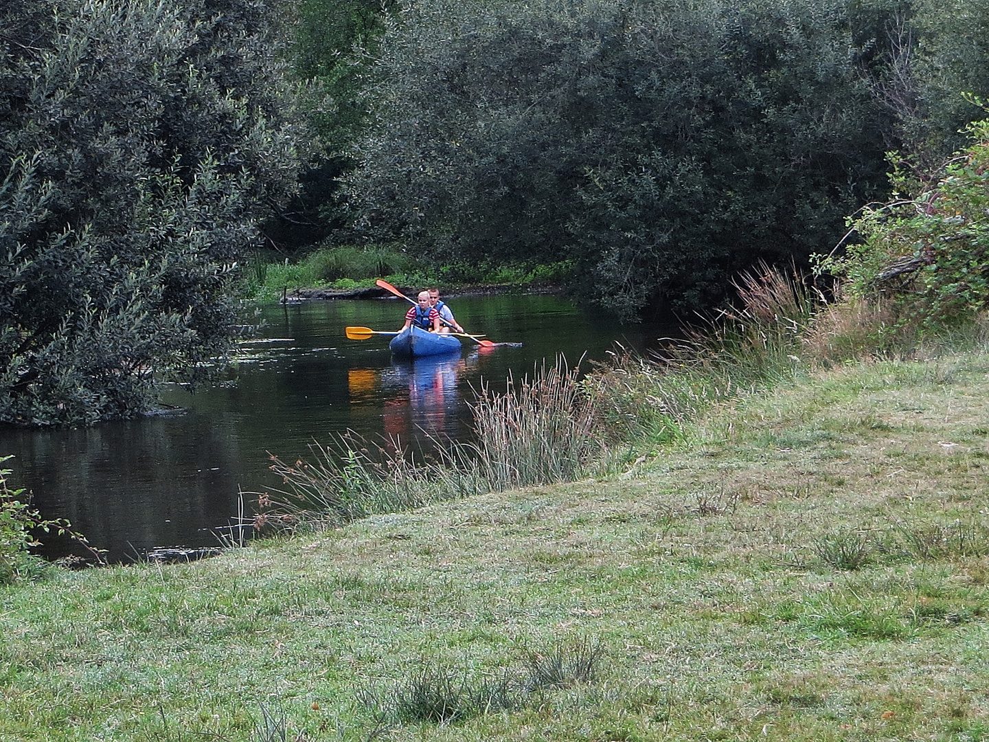 balade sur la rivière !