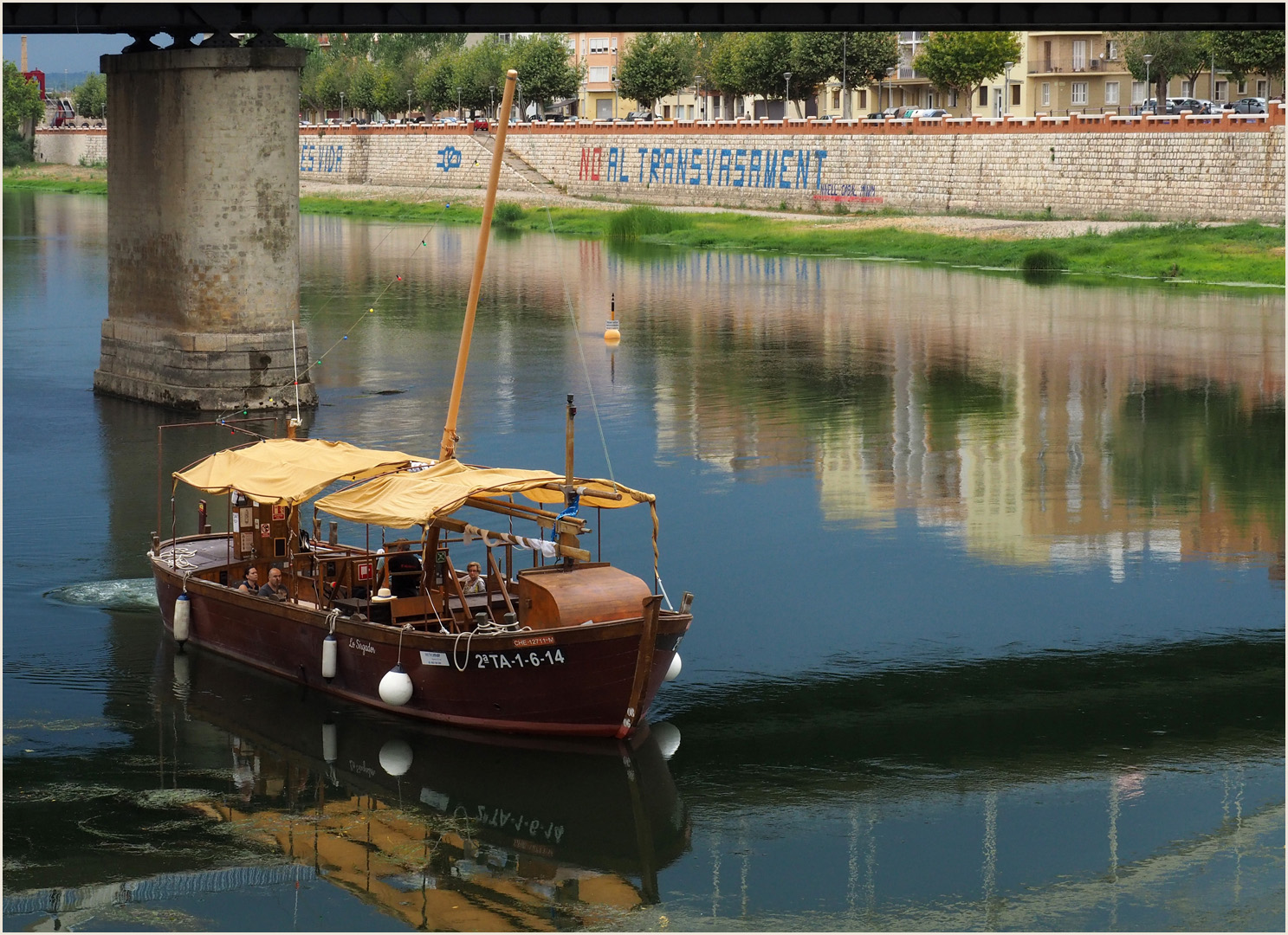 Balade sur l’Ebre à Tortosa