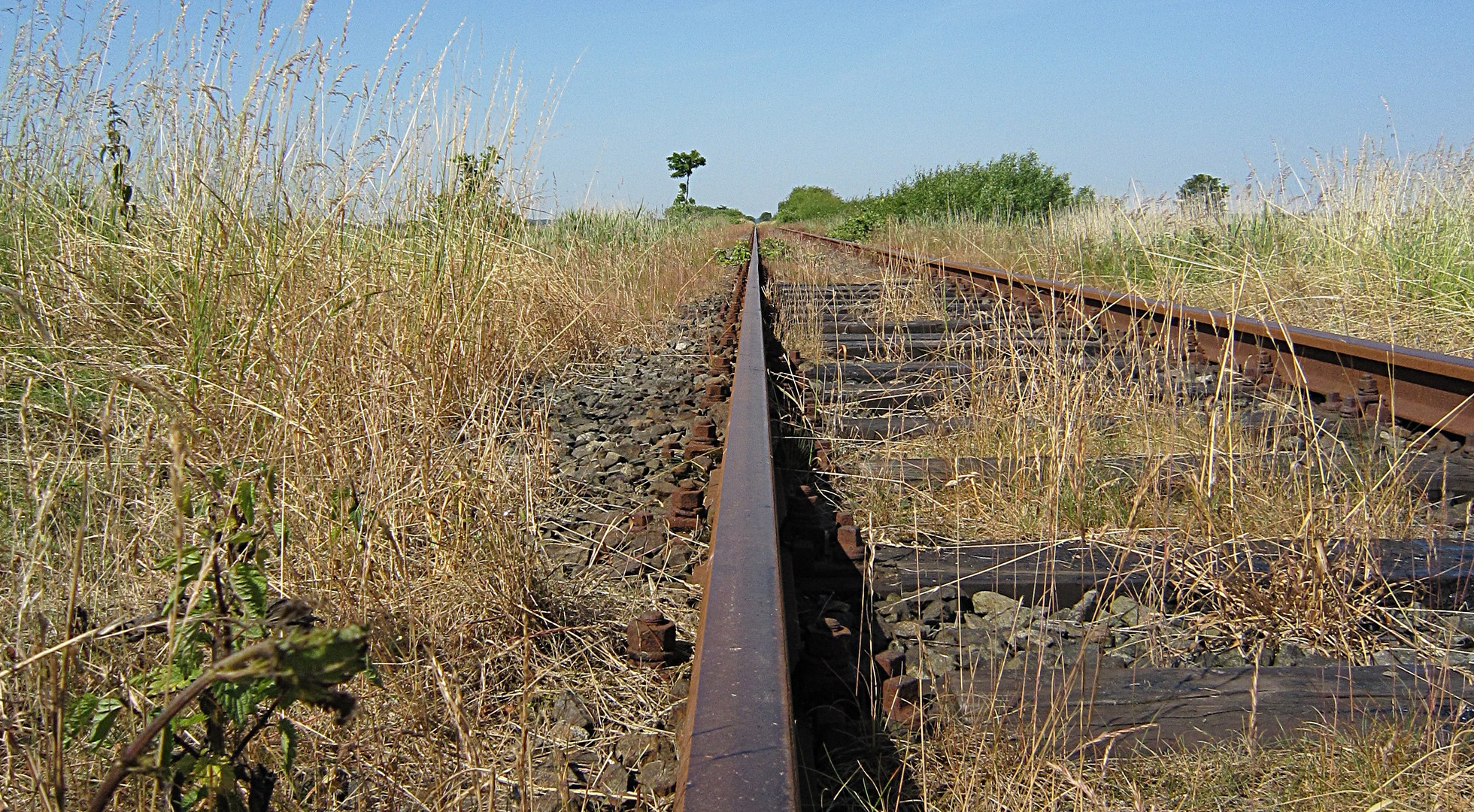 Balanceakt Richtung Horizont