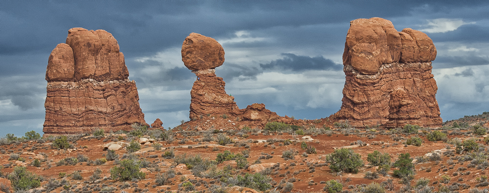 Balanced at Balanced Rock