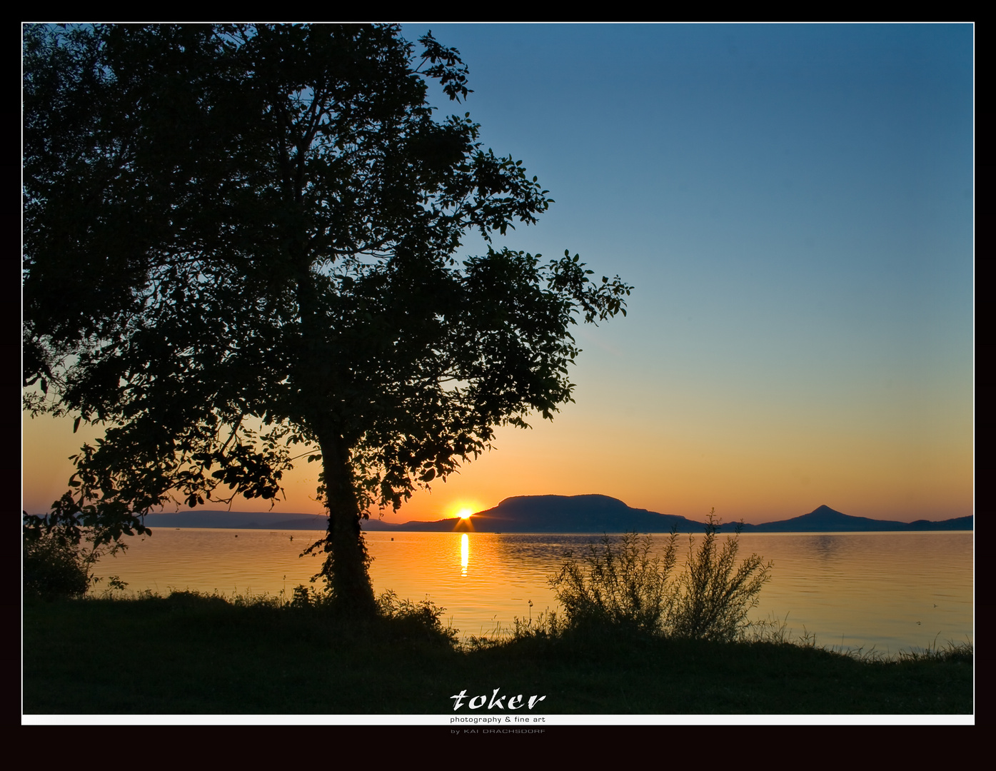 balaton at sundown 2010