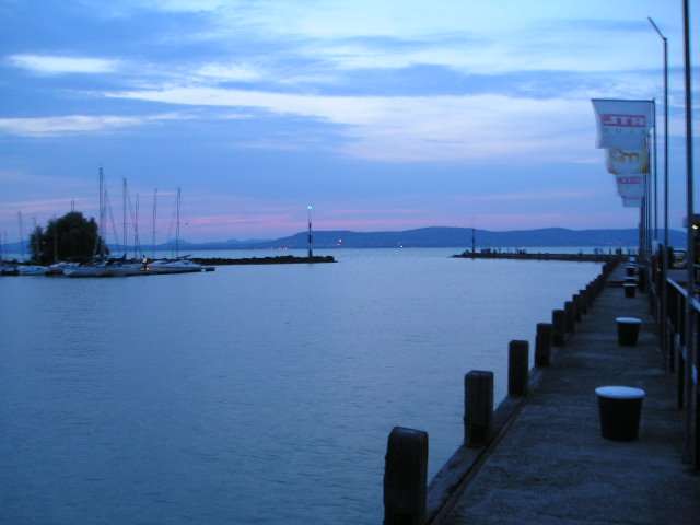 balaton bei nacht