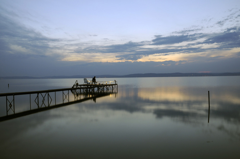 Balaton fisherman