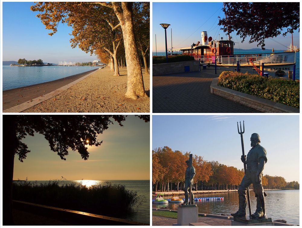 Balatonfüred am Morgen