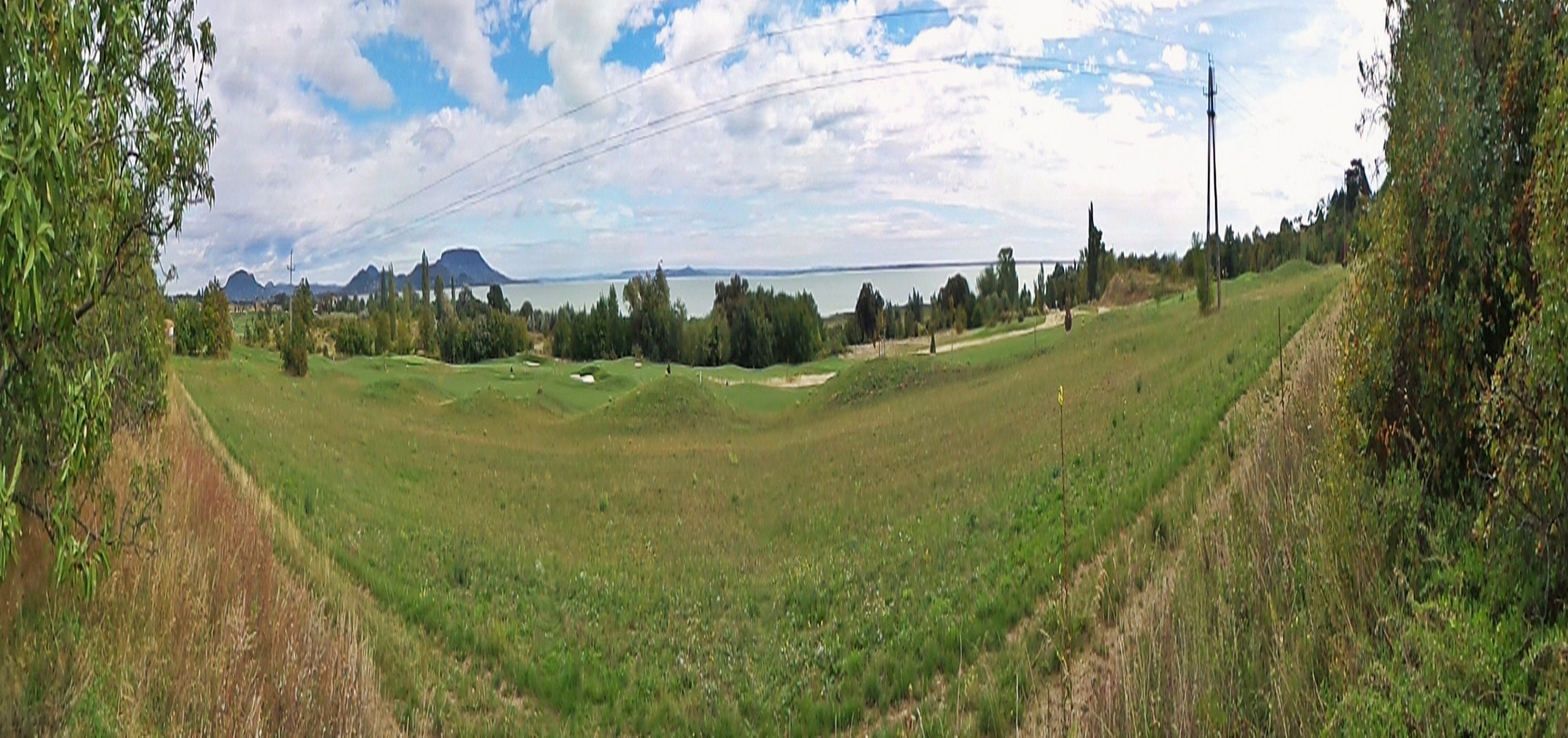 Balatongyörök - GOLFPLATZ vor Balatongyörök gleich n. Bundesstr