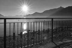 Balaustra in controluce