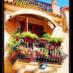 Balcone a Taormina