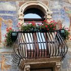 Balcone a Trento