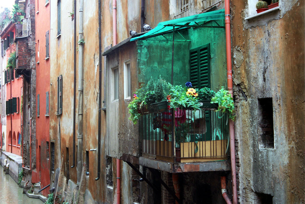 Balcone fiorito