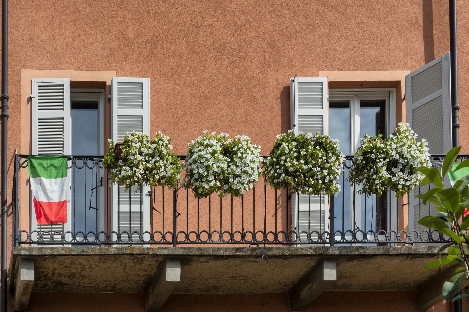 Balcone in piazza Cavour, Vercelli