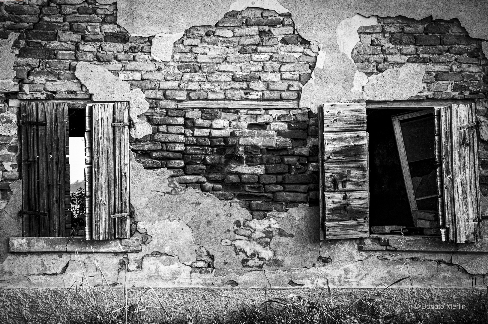 balcone socchiuso