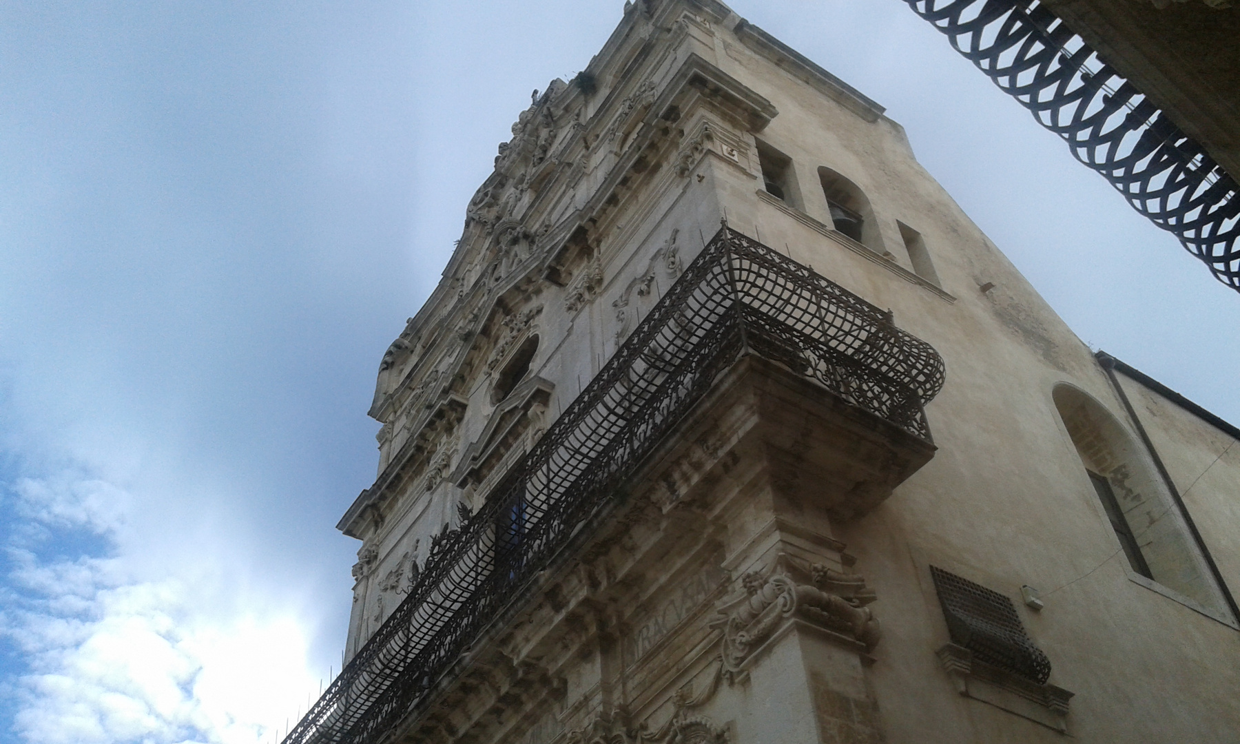 Balcones barrocos en Palermo, Sicilia