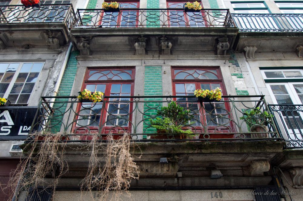 ...Balcones de Oporto...