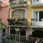 Balcones floridos enTaormina.