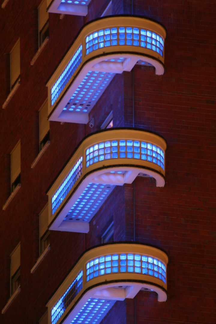 Balconi blu