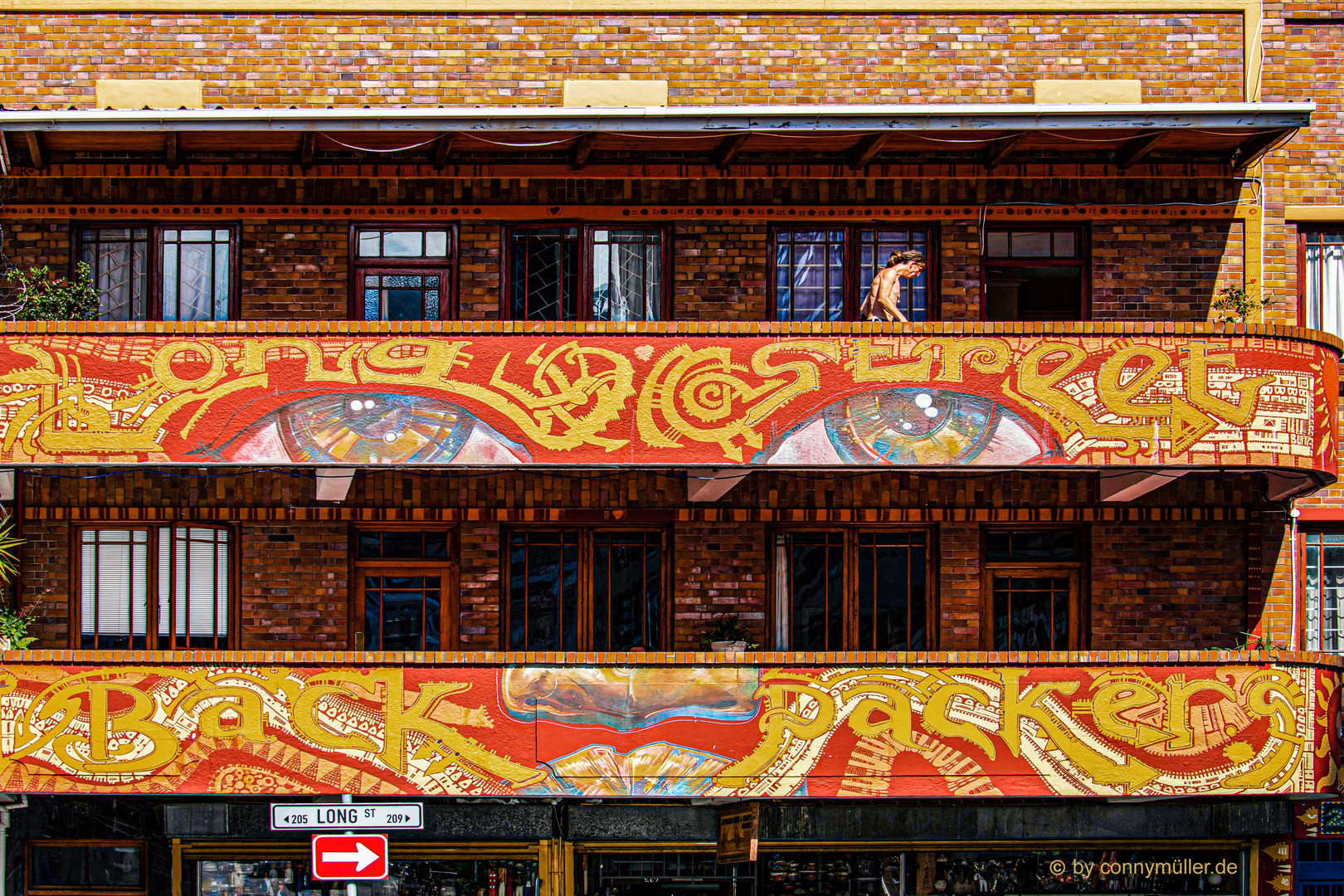 Balconies in the Long Street