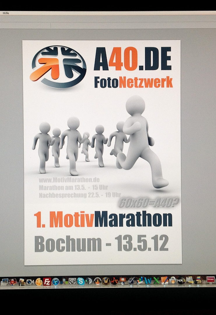 Bald gehts los - 1. MotivMarathon in Bochum