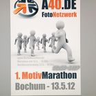 Bald gehts los - 1. MotivMarathon in Bochum