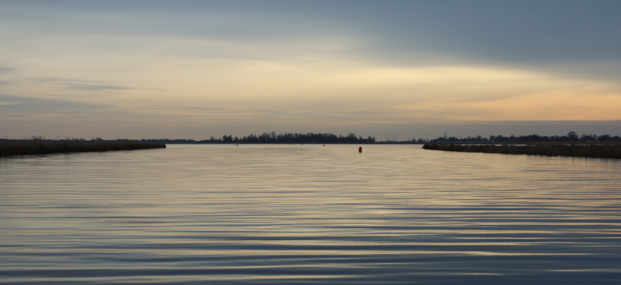 bald im Hafen