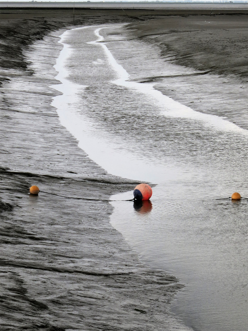 Bald ist das Wasser weg