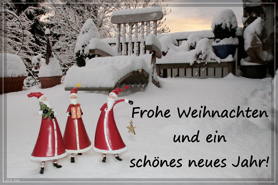 Bald ist Weihnachten...