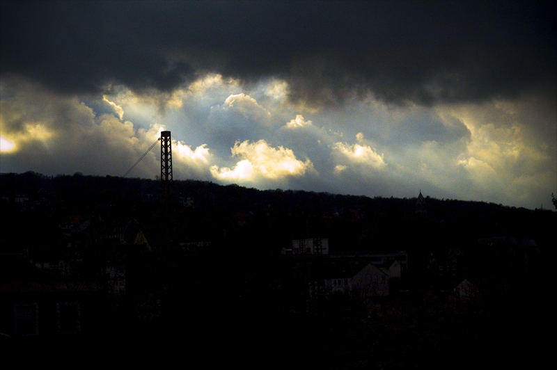 Bald kommt der Regen