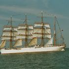 Bald unter vollen Segeln Sail 2004 Cuxhaven