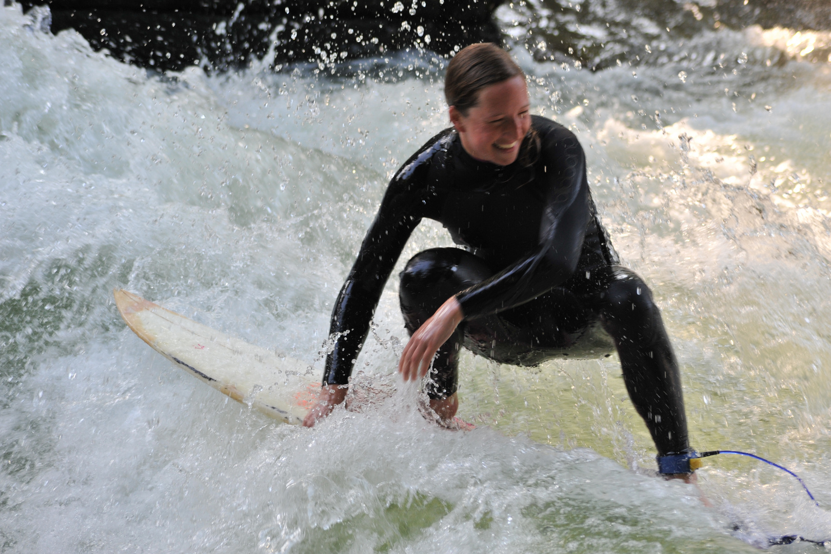 bald wieder im Eisbach