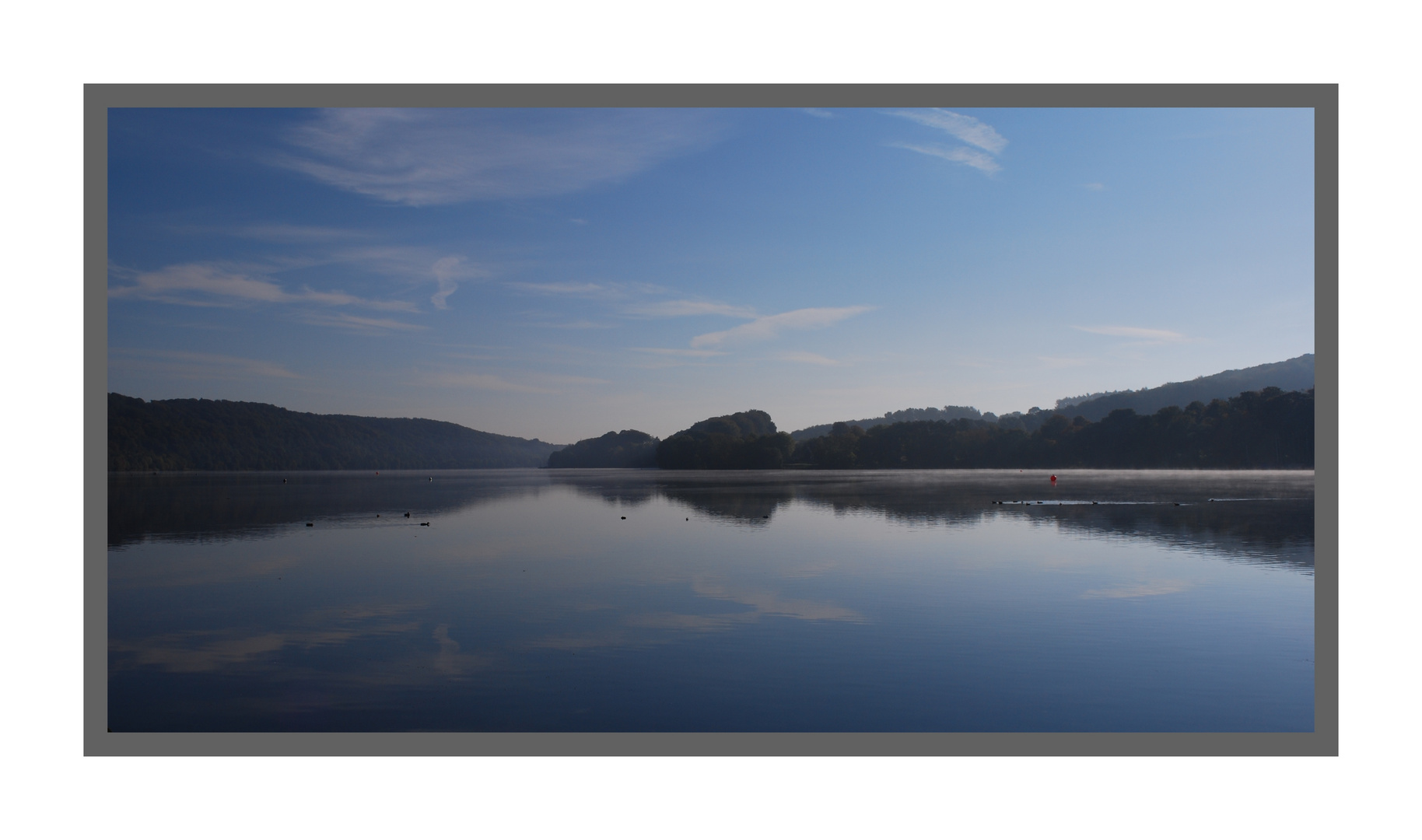 Baldeneysee am frühen Morgen