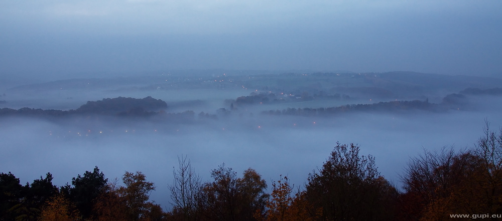 Baldeneysee - unterm Nebel versteckt