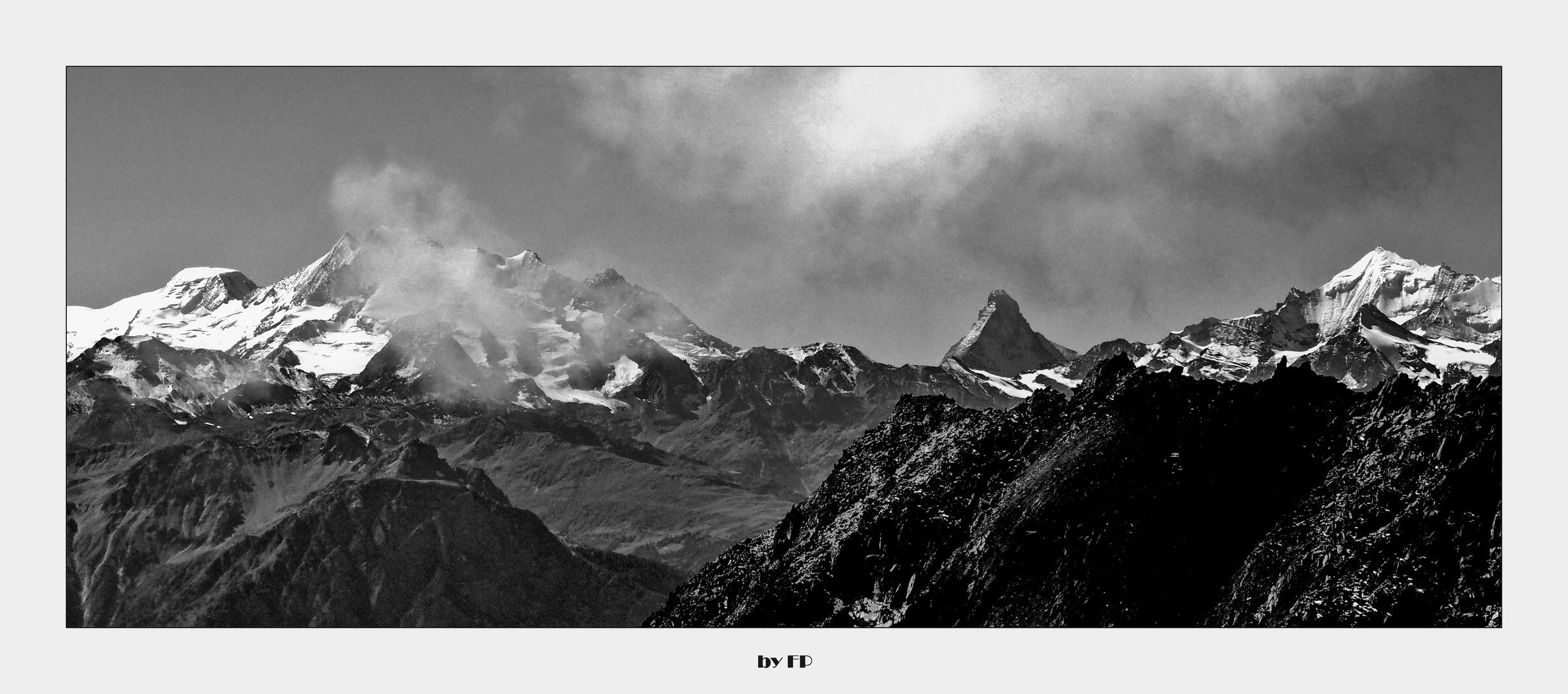 Balfrin, Matterhorn, Weisshorn 