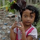 Bali-Aga girl in Trunyan village