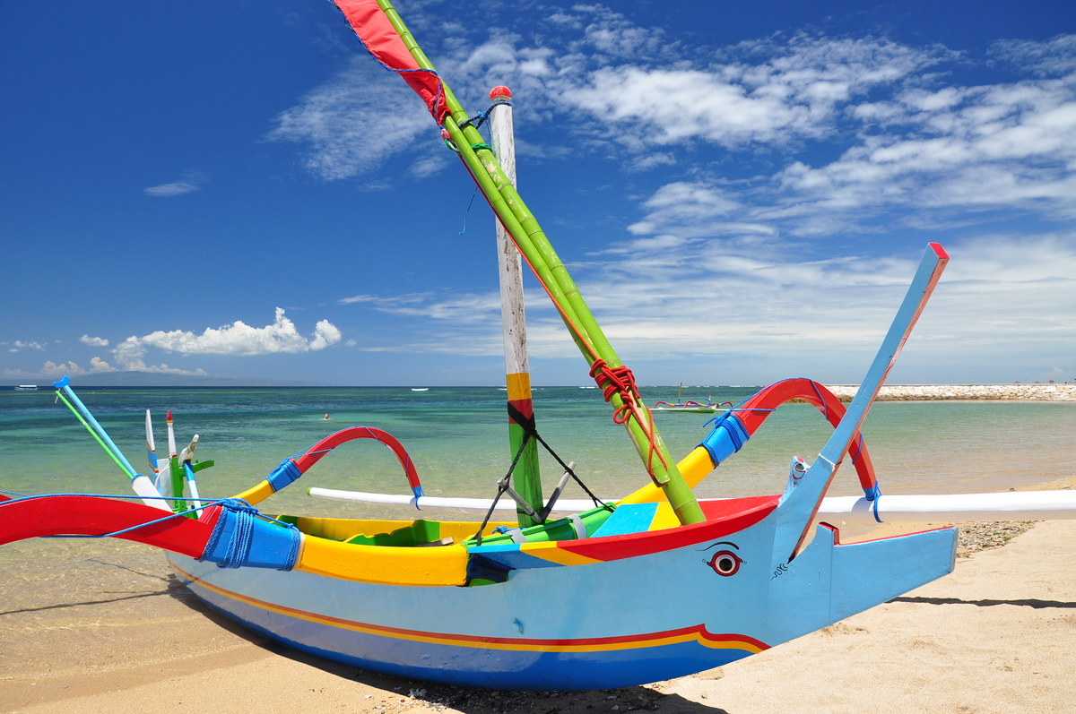 Bali Beach Boat