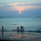 Bali - Kuta Beach in der Dämmerung