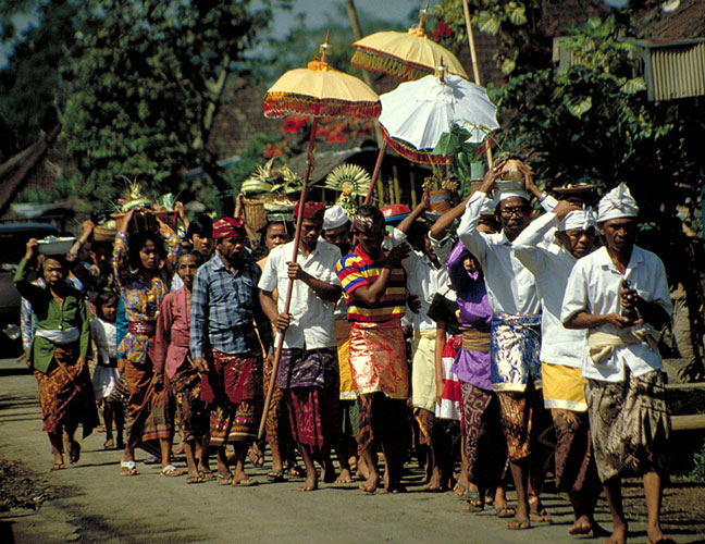 Bali, Prozession