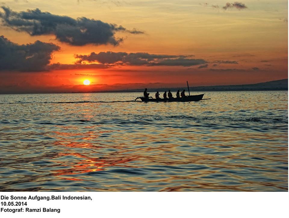 Bali, sonneaufgang