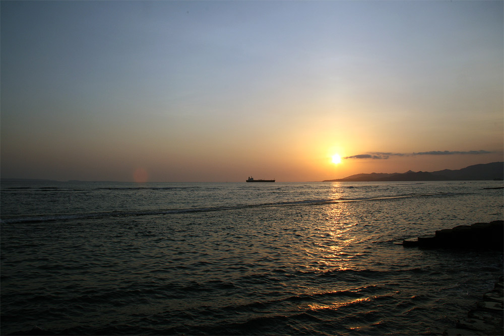 Bali - Sonnenuntergang an der Nordküste 1/3