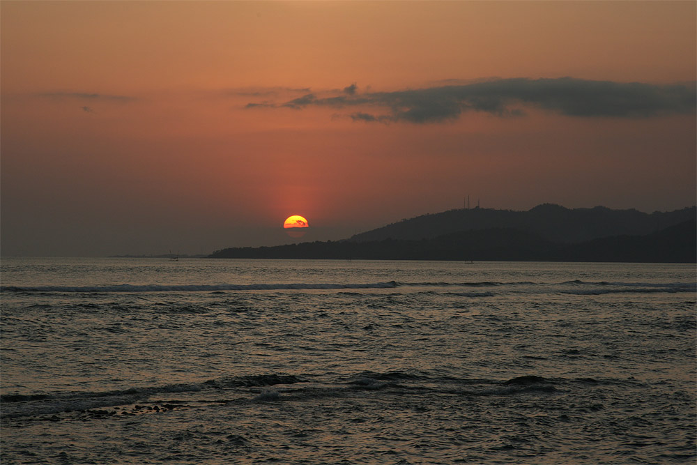 Bali - Sonnenuntergang an der Nordküste 3/3