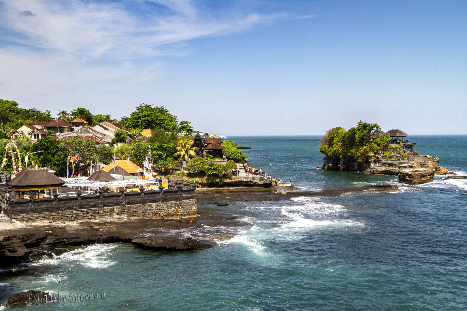 Bali - Tanah Lot (bei Hochwasser)