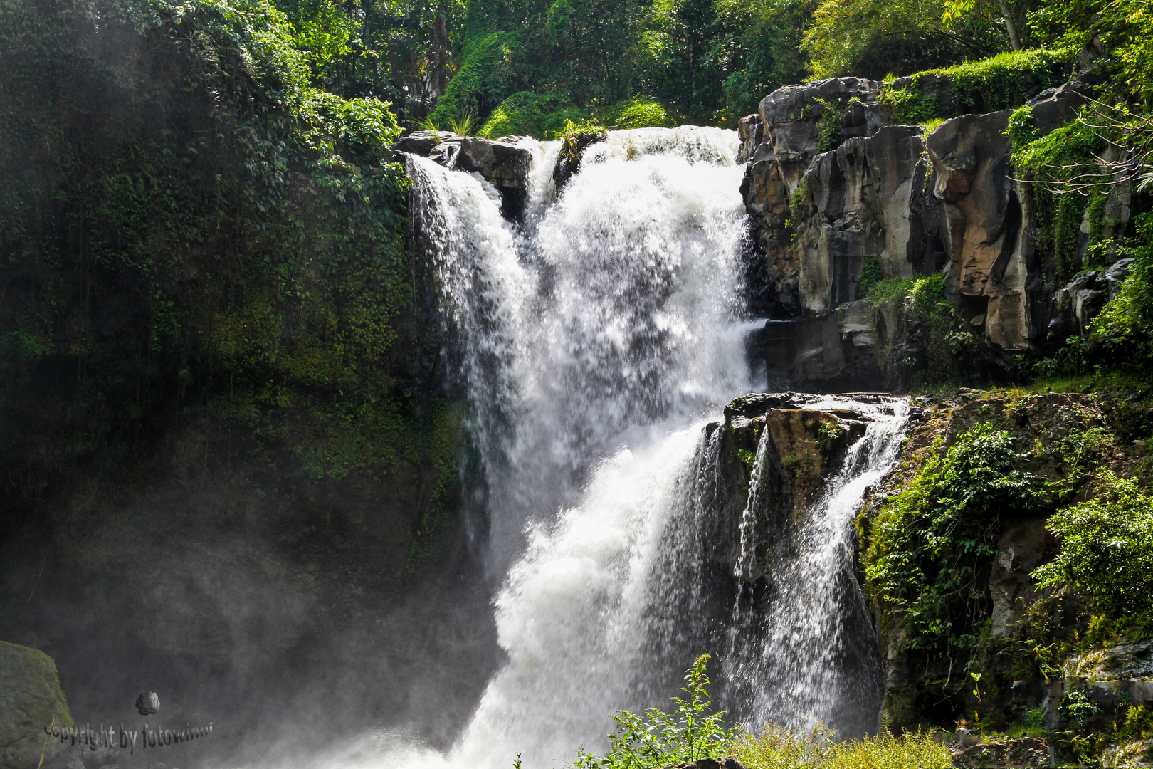 Bali - Tegenungan-Wasserfall