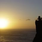 Bali Tempel im Abendlicht