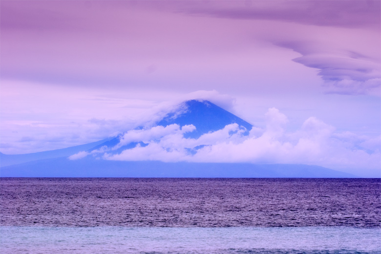 Bali von Lombok aus gesehen