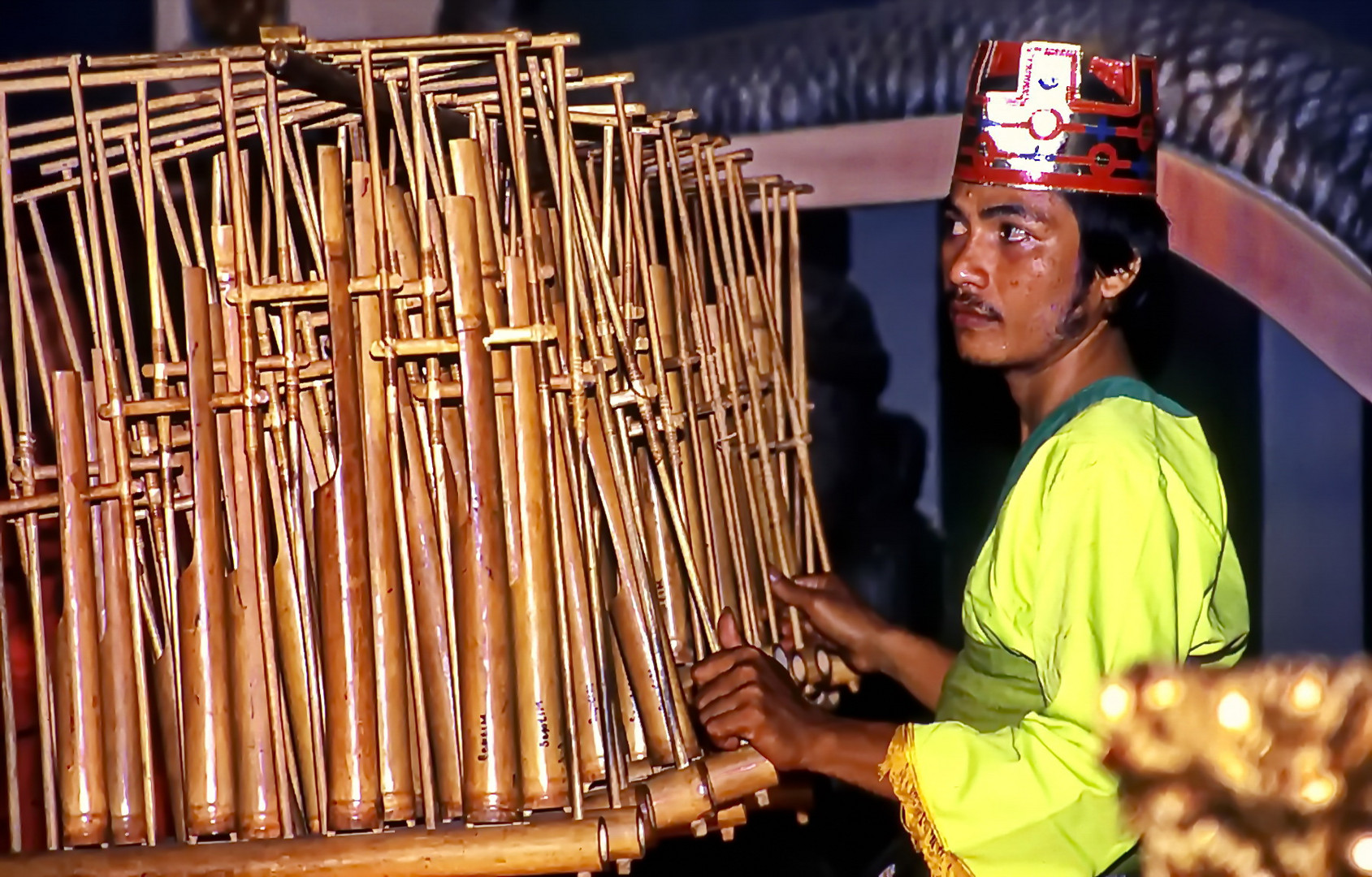 Balinese Bamboo Anklung Percussion